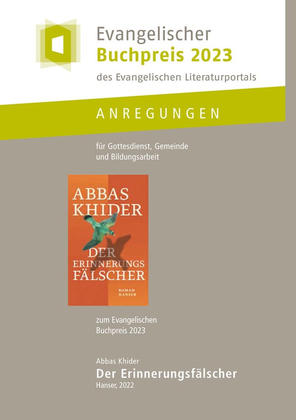 Abbas Khider: "Der Erinnerungsfälscher" - Anregungen für Gottesdienst ...